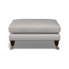 furniture bliss footstool kalinda dove plain front