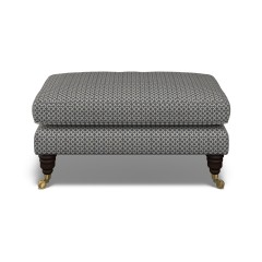 Bliss Footstool Sabra Indigo