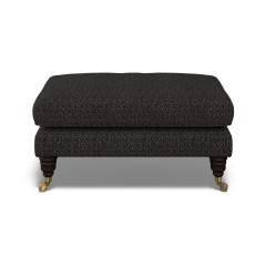 furniture bliss footstool safara charcoal weave front