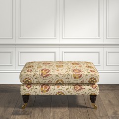 furniture bliss footstool shimla spice print lifestyle