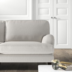 furniture bliss medium sofa zuri flint plain lifestyle