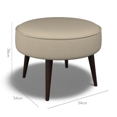 furniture brancaster footstool bisa stone plain dimension