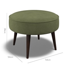 furniture brancaster footstool cosmos olive plain dimension