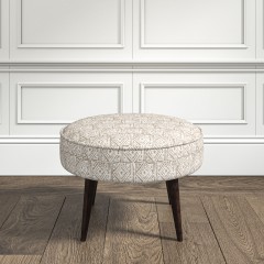 furniture brancaster footstool ellora taupe print lifestyle