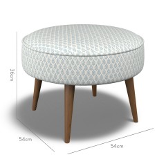 furniture brancaster footstool folia sky print dimension