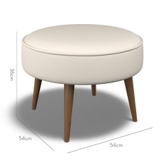 furniture brancaster footstool shani alabaster plain dimension