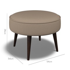 furniture brancaster footstool shani stone plain dimension