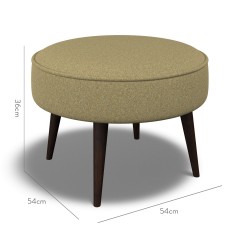 furniture brancaster footstool viera moss plain dimension