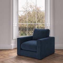 furniture cloud chair cosmos indigo plain lifestyle