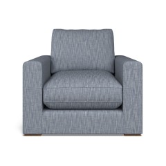 furniture cloud chair kalinda denim plain front