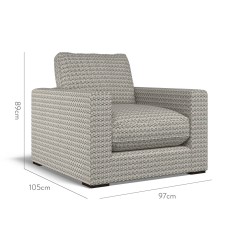 furniture cloud chair nala aqua weave dimension