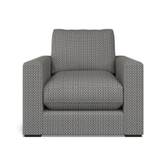 furniture cloud chair sabra indigo weave front