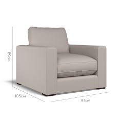 furniture cloud chair shani dove plain dimension