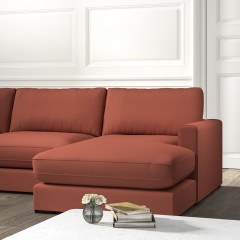 Cloud Chaise Sofa Shani Cinnabar