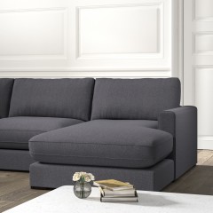 Cloud Chaise Sofa Viera Indigo