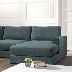 Cloud Chaise Sofa Yana Teal