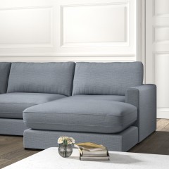 Cloud Chaise Sofa Zuri Denim