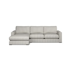 Cloud Chaise Sofa Fayola Smoke