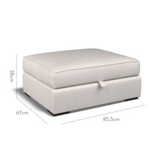 furniture cloud storage footstool amina dove plain dimension