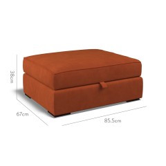 furniture cloud storage footstool cosmos cinnabar plain dimension