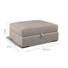 furniture cloud storage footstool cosmos clay plain dimension