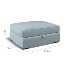 furniture cloud storage footstool cosmos sea glass plain dimension