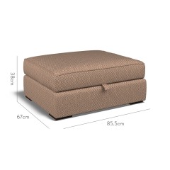 furniture cloud storage footstool jina cinnabar weave dimension