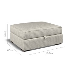 furniture cloud storage footstool sabra smoke weave dimension