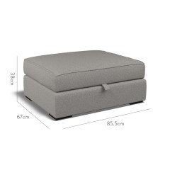 furniture cloud storage footstool viera fog plain dimension