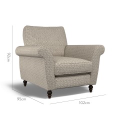 furniture ellery chair desta taupe weave dimension