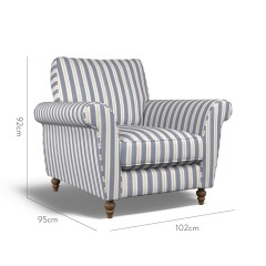 furniture ellery chair fayola indigo weave dimension