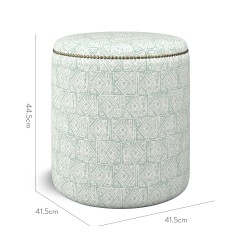 furniture malpaso footstool ellora mineral print dimension