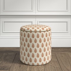 furniture malpaso footstool indira rust print lifestyle