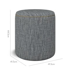 furniture malpaso footstool kalinda midnight plain dimension