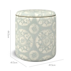 furniture malpaso footstool nubra mineral print dimension