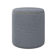 Malpaso Footstool Zuri Denim