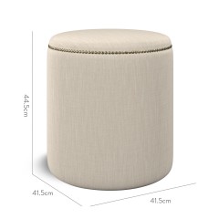 furniture malpaso footstool zuri sand plain dimension