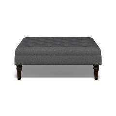 Monterey Footstool Bisa Charcoal