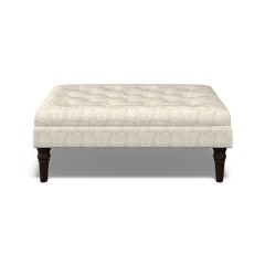 Monterey Footstool Ellora Parchment 