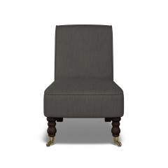 furniture napa chair amina charcoal plain front