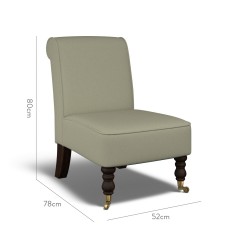 furniture napa chair shani sage plain dimension