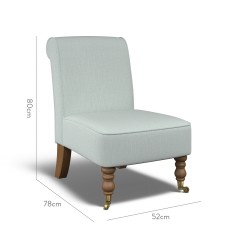 furniture napa chair zuri mineral plain dimension