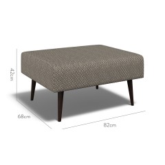 furniture ombu footstool jina espresso weave dimension