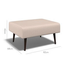 furniture ombu footstool sabra blush weave dimension