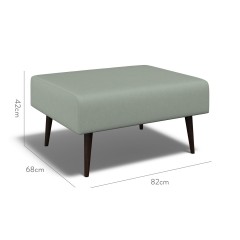 furniture ombu footstool shani celadon plain dimension