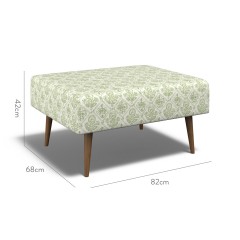 furniture ombu footstool watika parsley print dimension