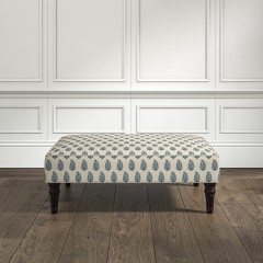 furniture savannah medium footstool indira indigo print lifestyle