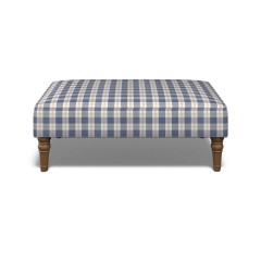 Savannah Footstool Kali Indigo