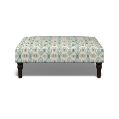 Savannah Footstool Odisha Teal