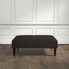 furniture savannah medium footstool safara charcoal weave lifestyle